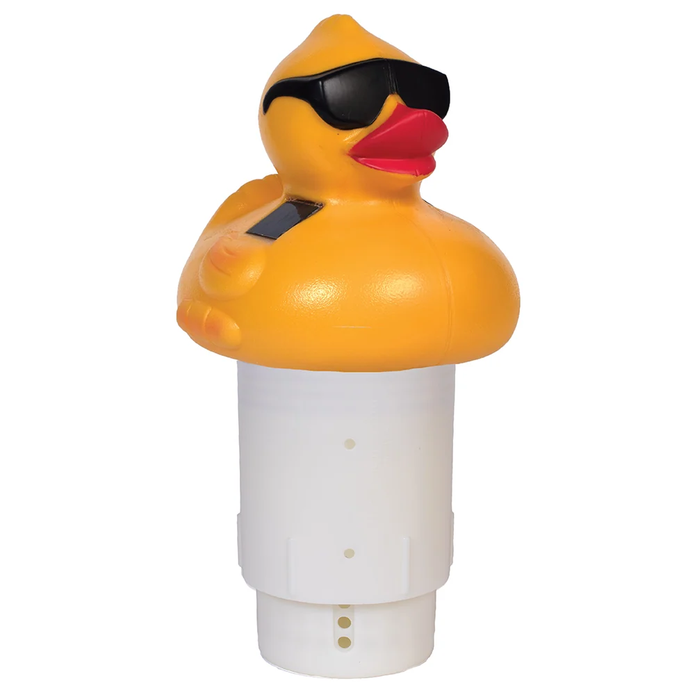 Pack de Pilas Clorador Flotante para Tableta 3" Pato Led Solar