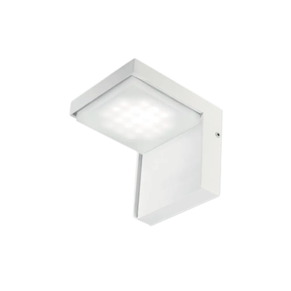 Pack de Pilas Lampara square sobreponer muro 3.5W blanco