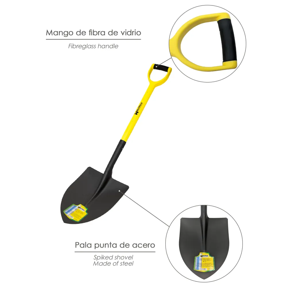 Pala Mango Fibra Vidrio Punta Mango Anilla Nº 3 para Mandos Distancia