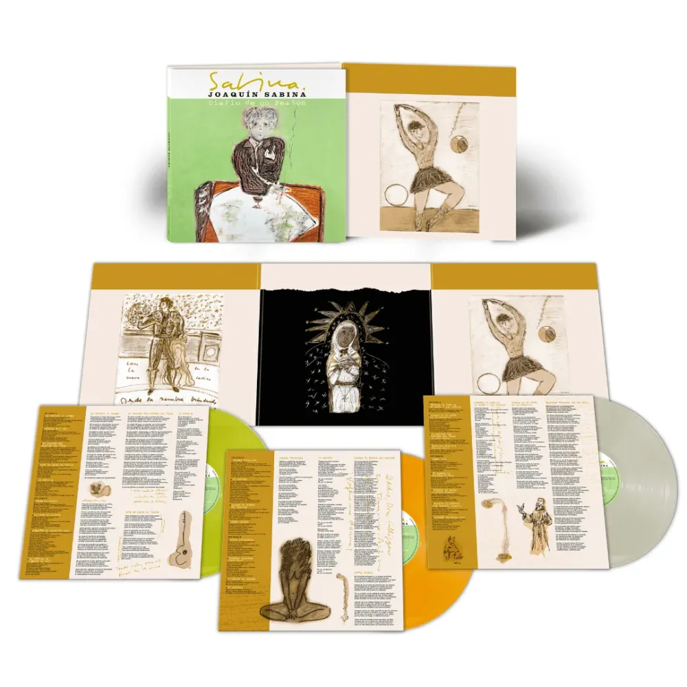 Pilas Alcalinas Diario de un peatón LP 3 Vinilos