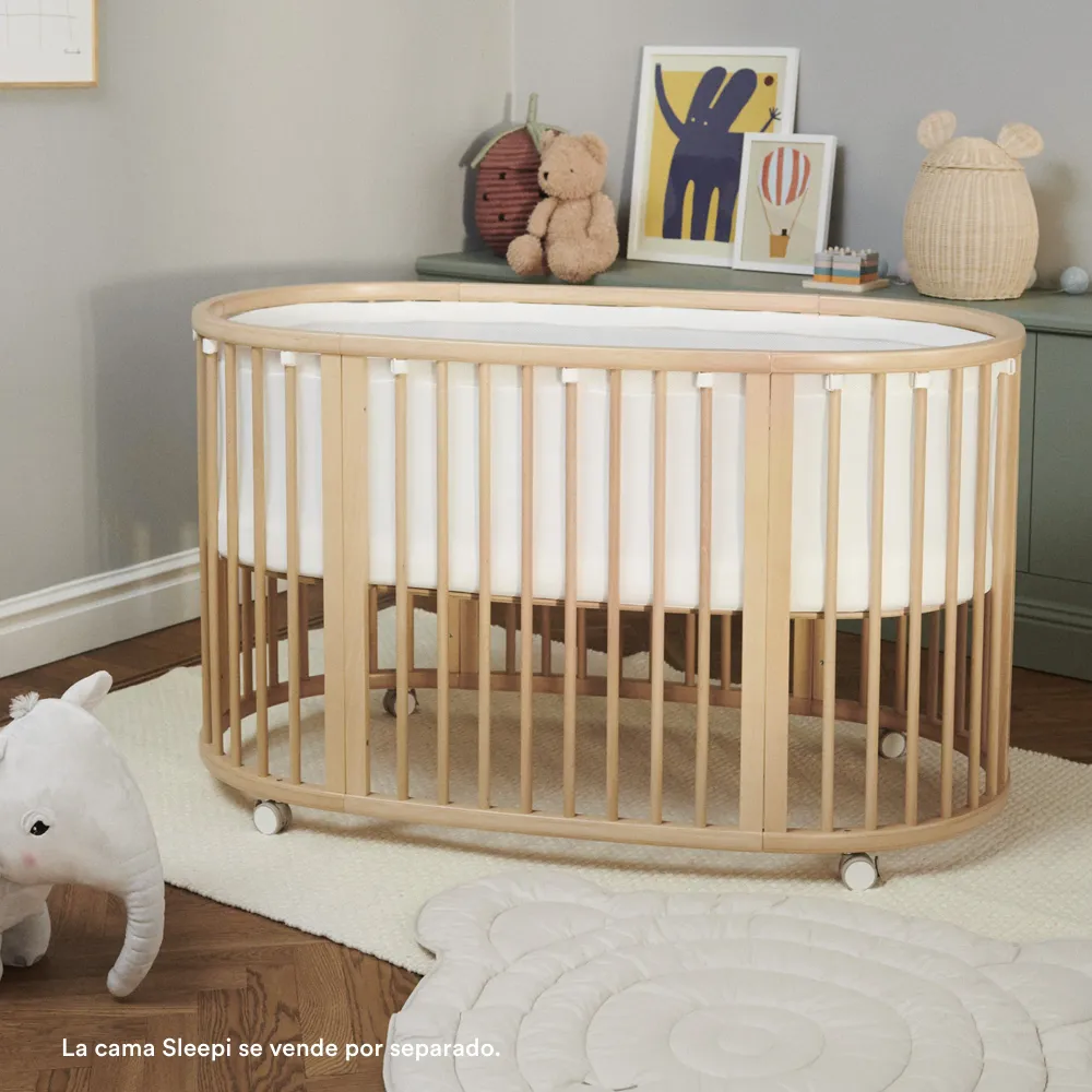 Pilas Alcalinas Stokke Forro de Malla para Cuna Sleepi V3