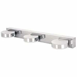 Pilas de Baterí Arbotante Decorativo de LED para baño 3 spots
