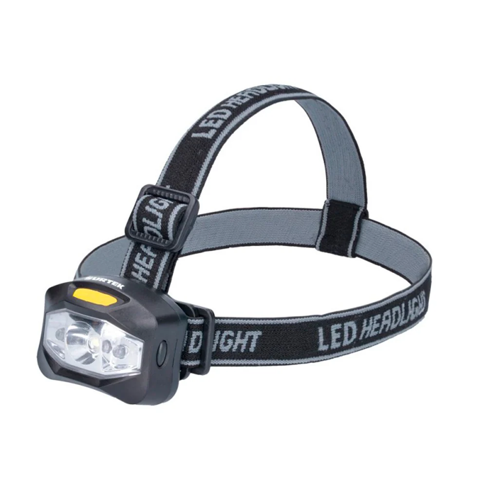 Pilas de Baterí Linterna de LED para cabeza baterías 3 pilas "AAA" de 160 lm Surtek 135907