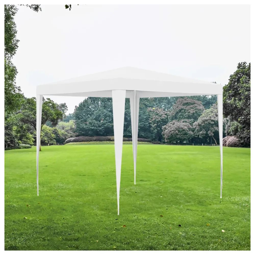 Pilas de Litio Cenador Blanco Resistente UV 3x3M