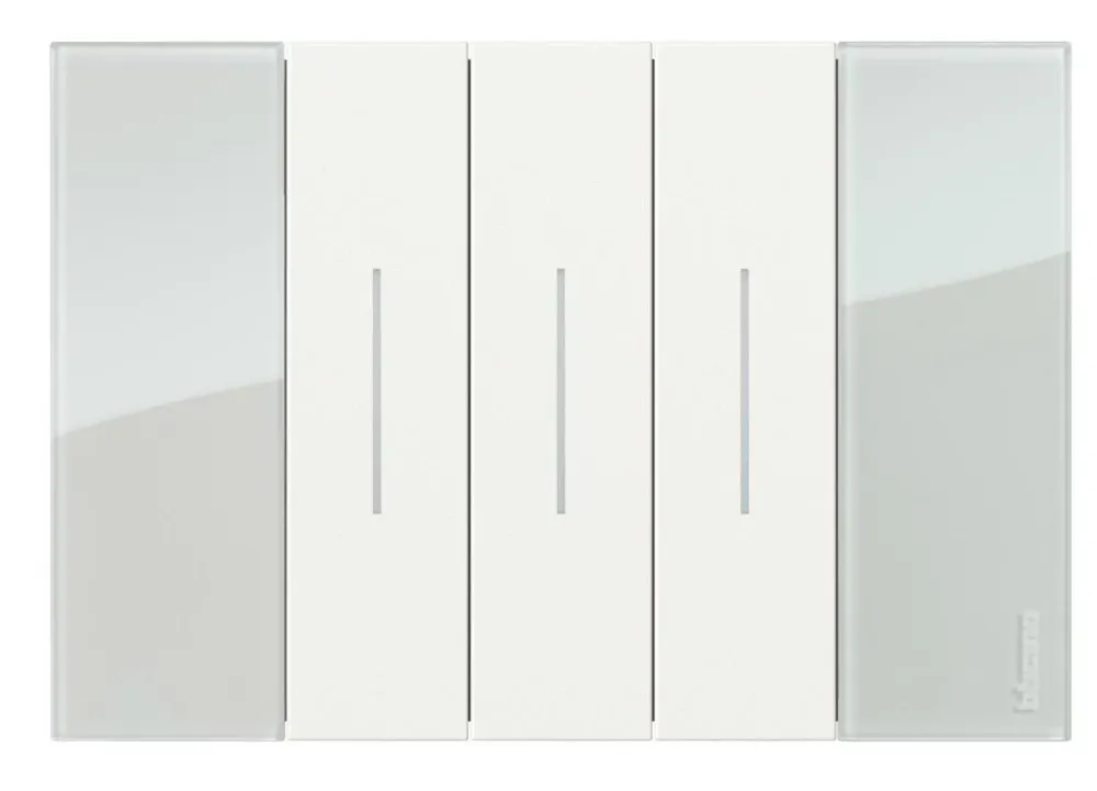 Pilas de Litio Placa de 3 modulos cielo Livingnow Bticino