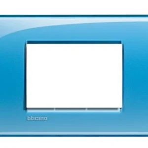 Placa livinglight azul 3 modulos Resistentes Derrames