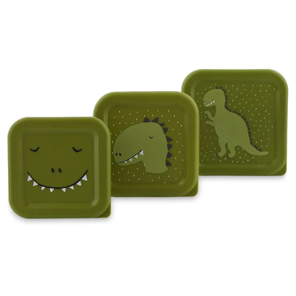 Recargables Premium Fiambrera Nido 3u. Mr Dino- Trixie