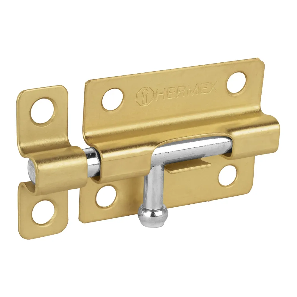 Recargables Premium Pasador de barril de acero latón 3', Hermex