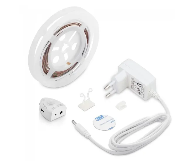Tira LED dimmable con sensor 3000K (3W) ABS con Estuche de Almacenamiento