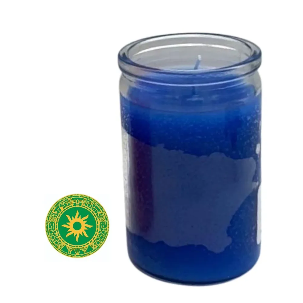 Vela 3" Azul para Juguetes