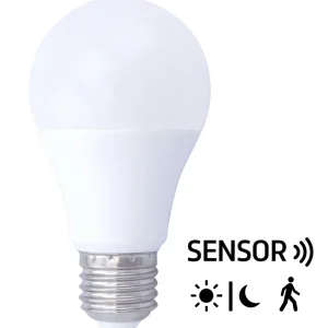 200680005 LAMPARA HABITUAL LED SENSOR E27 9W 6000K GSC