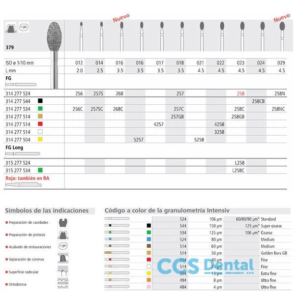 Fg 268/6 C 379-016 Fg Diam. Denso 6Uds.