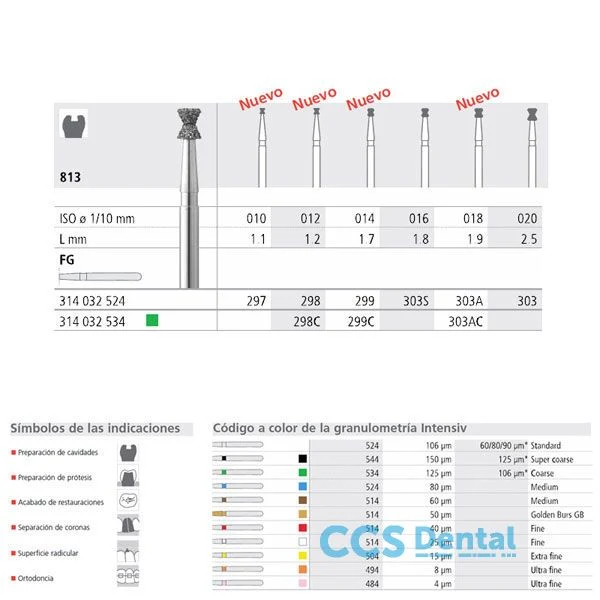 Fg 298/6 813-012 Fg Diam. Medio 6Uds.