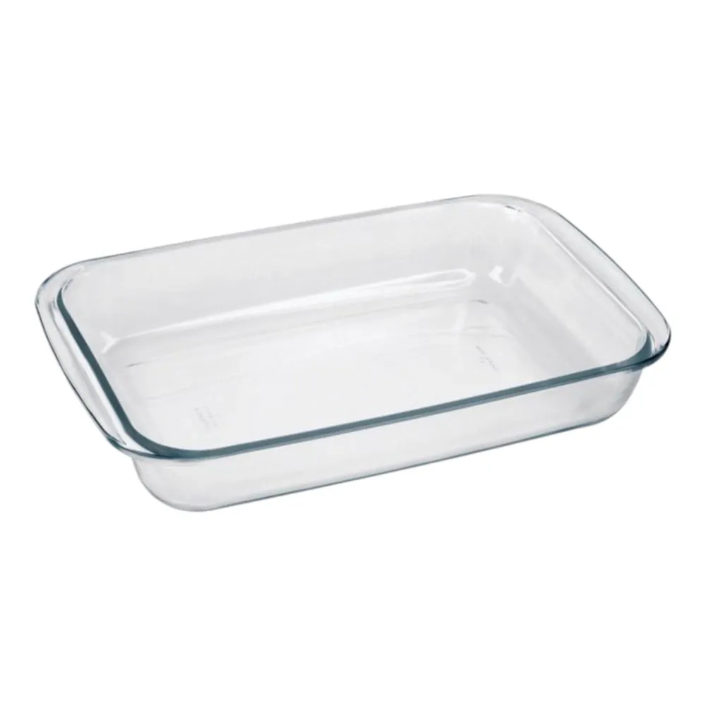 Alta Duración Asadera Rectangular Pequeñ 1,6 Litros