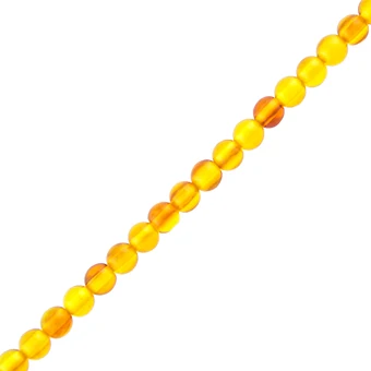 Ambar Imitacion Esfera 6mm Amarillo para Juguetes