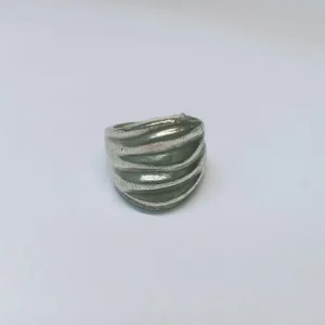 Anillo Moderno de Plata – Talla 6