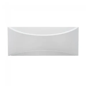 Aplique LED de exterior Viena (6W) Aluminio - Cristal Vanguardista