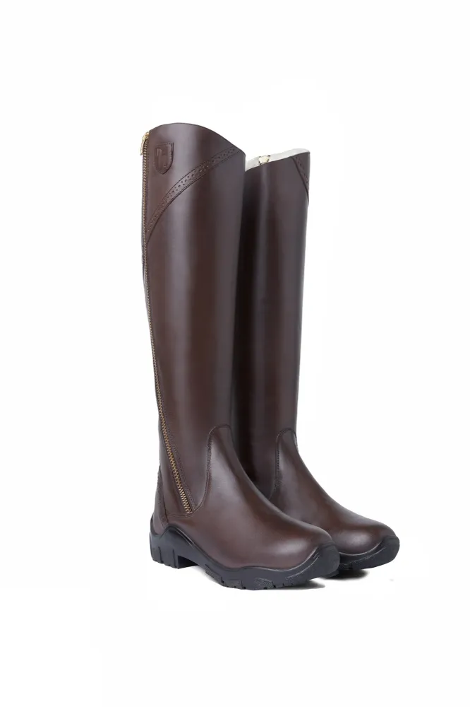 Aspen Women's Winter Largo Boots Dark Brown 6.5 Regular Regular con Garantí