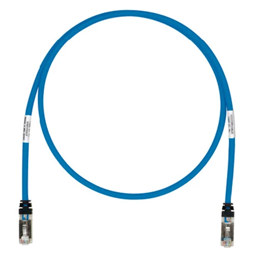 26 AWG Category 6A Shielded Patch Cord Cobalto STP6X100BU