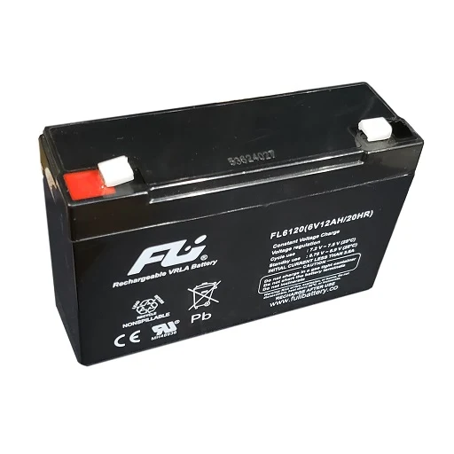 Baterí de 9V Bateria Seca 6V - 12A Sellada Recargable