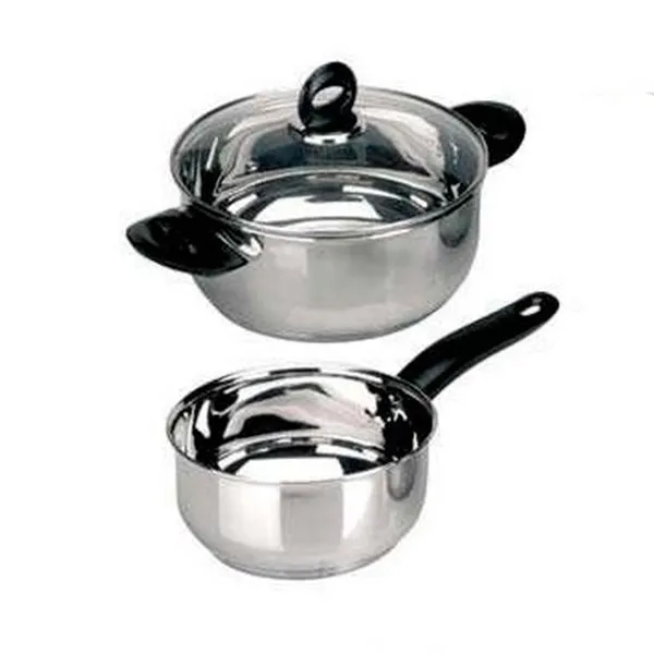 Baterí de cocina Ibili Marina 6 piezas acero inoxidable con Certificación RoHS
