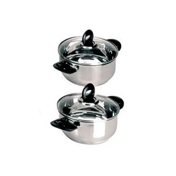 Baterí de cocina Ibili Marina 6 piezas acero inoxidable con Certificación RoHS