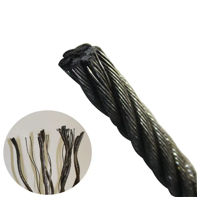 Cable de acero alma de acero de 5/8" 6 x 19 con Tecnologí de Larga Duración