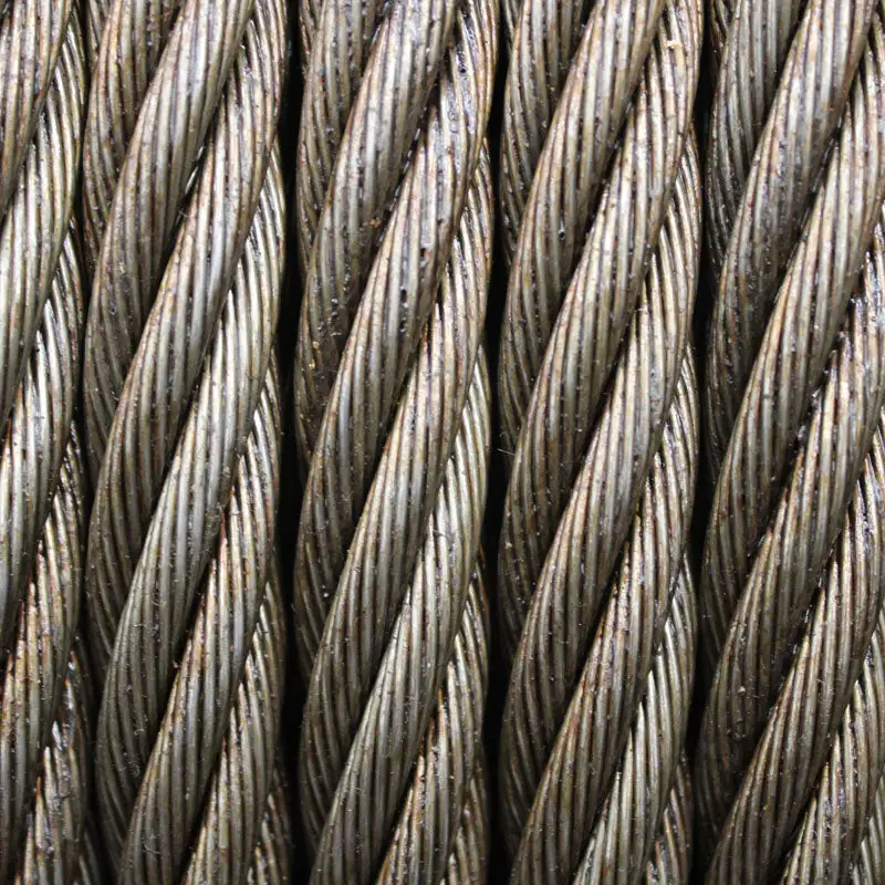 Cable de acero alma de acero de 5/8" 6 x 19 con Tecnologí de Larga Duración