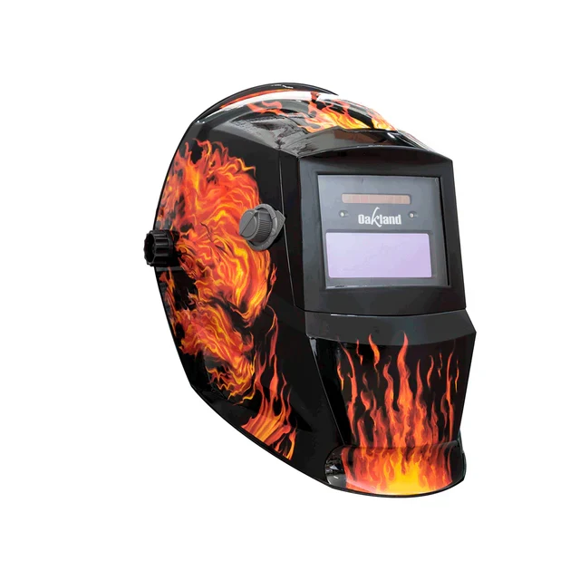 Careta Electronica Oakland CE-L6 Fuego | Recargables 1000 Veces |