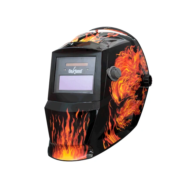 Careta Electronica Oakland CE-L6 Fuego | Recargables 1000 Veces |