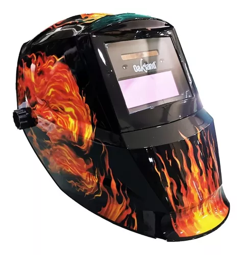 Careta Electronica Oakland CE-L6 Fuego | Recargables 1000 Veces |