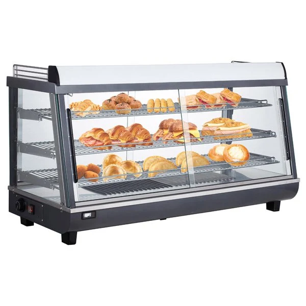 Cargador Inteligente Vitrina calentadora comercial de mostrador Preferente Levella® de 6,6 pies cúbicos.