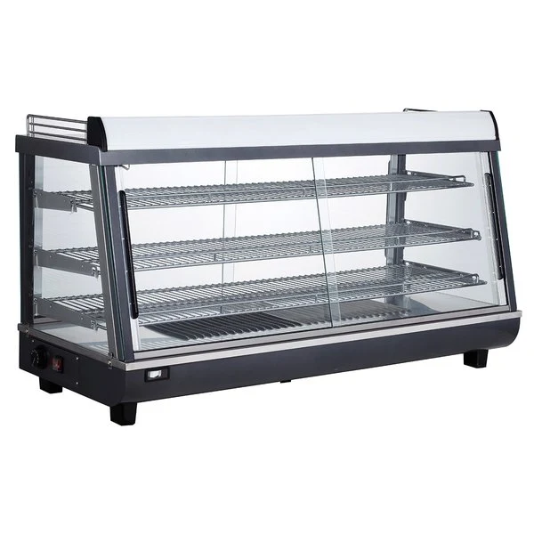 Cargador Inteligente Vitrina calentadora comercial de mostrador Preferente Levella® de 6,6 pies cúbicos.