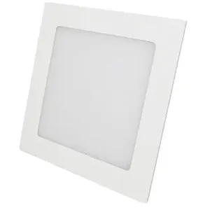 Certificadas CE LUMINARIO EMPOTRABLE CUADRADO 6W LUZ CÁLIDA
