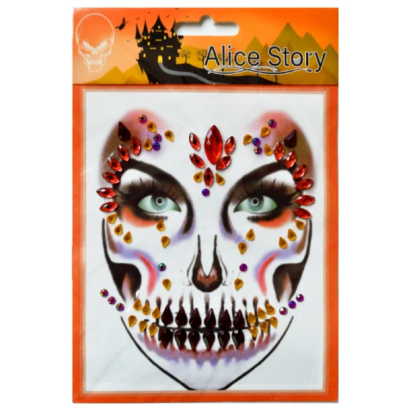 DECORACION CARA DIAMANTES MOD 6 HALLOWEEN VM FIESTA para Mandos Distancia