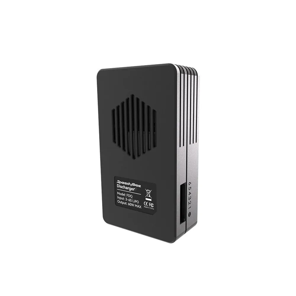 Descargador SpeedyBee: carga rápida de 60 W para baterí Lipo Drone 3-6S con XT60 AA - 24 Unidades