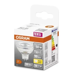 DICROICA LED 6,5w 12v 827 MR16 GU5.3 OSRAM