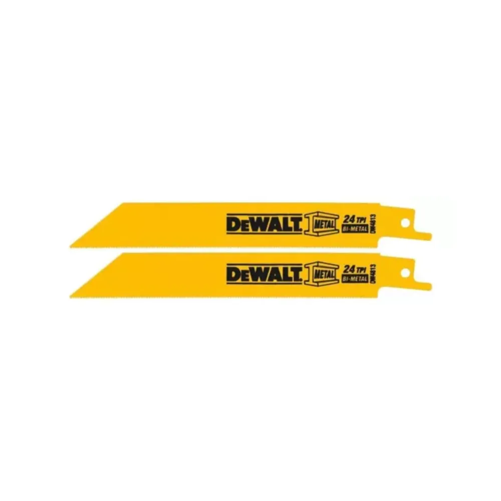 DW4813-2 - Segueta Sierra Sable 6'' con Certificación RoHS