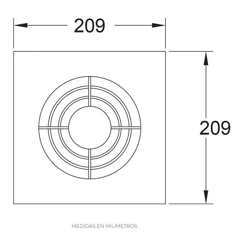 Estevez Extractor de Aire de 6" Para Baño / Cocina, Pared / Ventana, Modelo 1006(eco) Resistentes Derrames