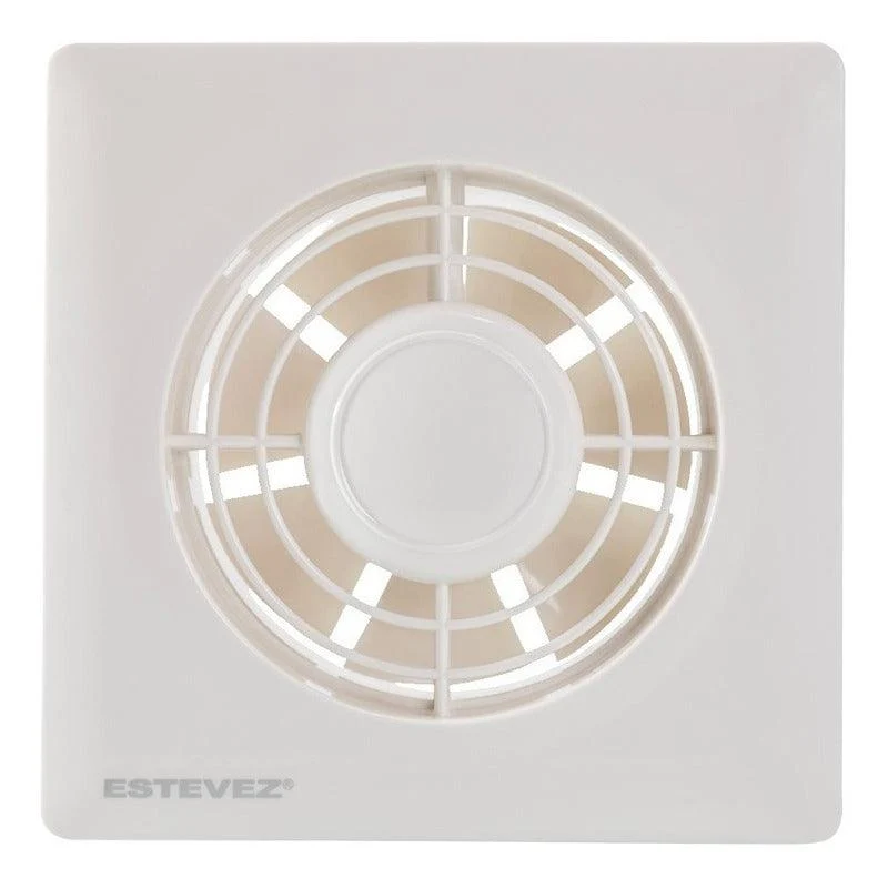 Estevez Extractor de Aire de 6" Para Baño / Cocina, Pared / Ventana, Modelo 1006(eco) Resistentes Derrames