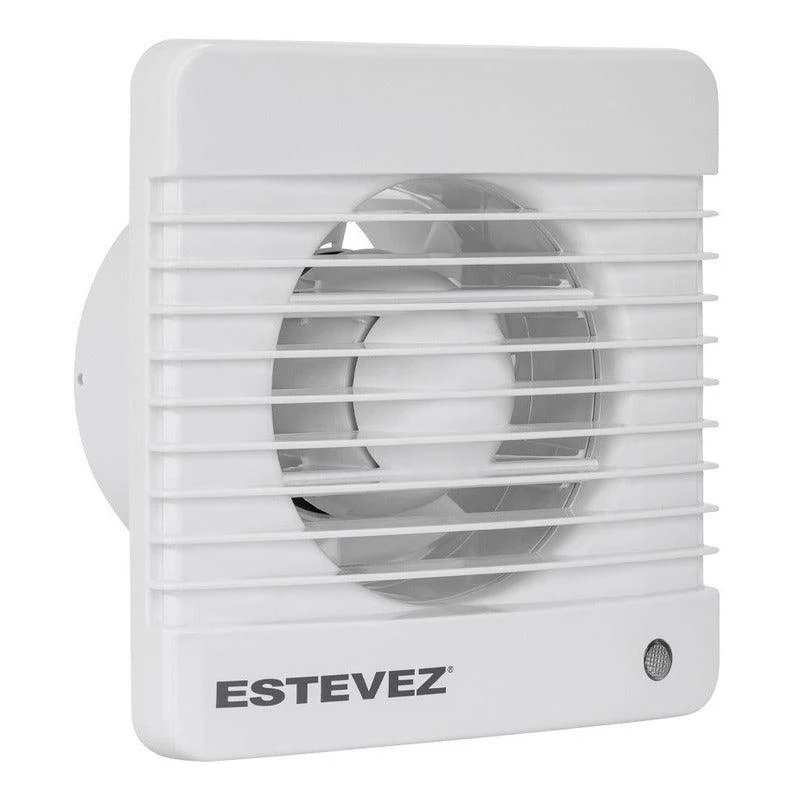 Estevez Extractor de Aire Tipo Inglés 6" Baño / Cocina, Pared, Modelo 2806 | Recargables 1000 Veces |