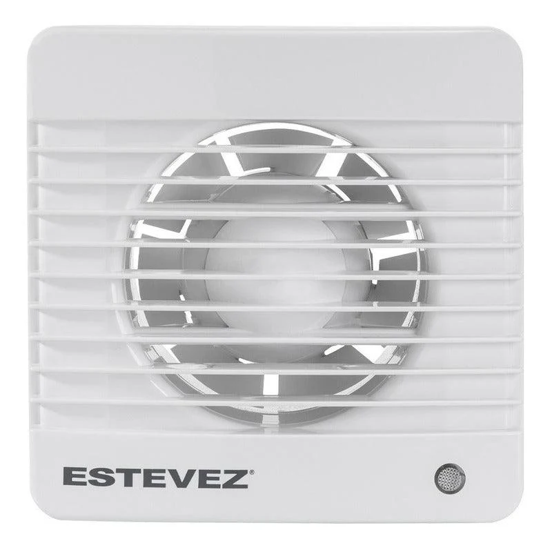 Estevez Extractor de Aire Tipo Inglés 6" Baño / Cocina, Pared, Modelo 2806 | Recargables 1000 Veces |