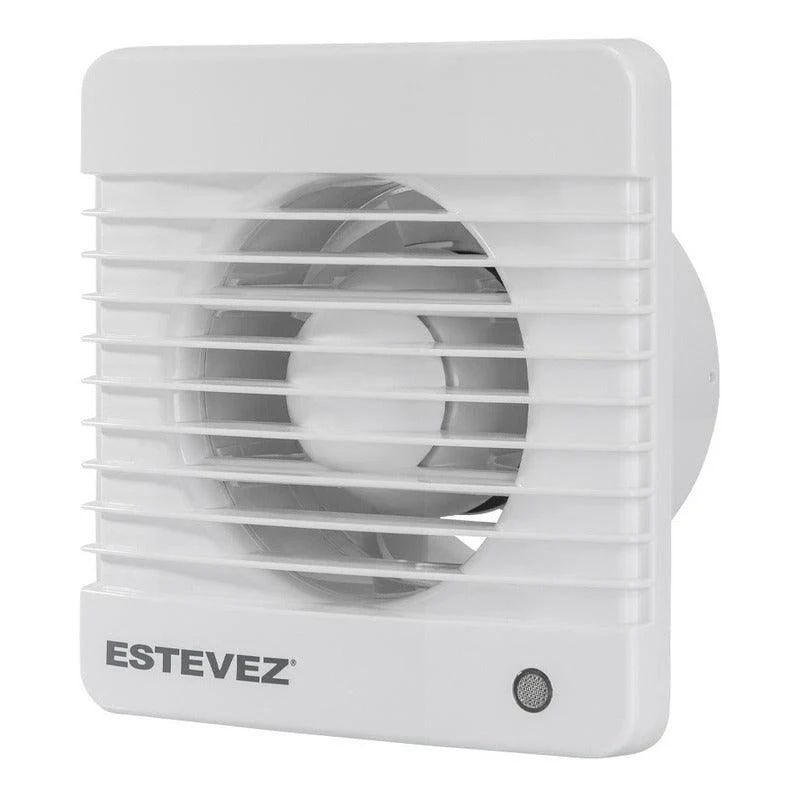 Estevez Extractor de Aire Tipo Inglés 6" Baño / Cocina, Pared, Modelo 2806 | Recargables 1000 Veces |