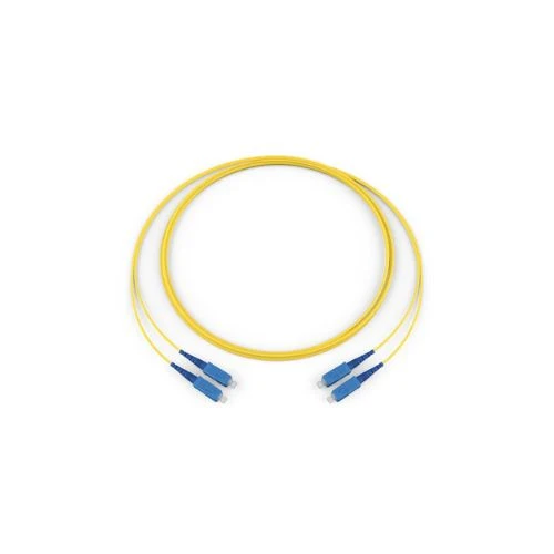 6 Feet Standard SCUPC Simplex SM Ultra 2F Zipcord Riser Standard Yellow Jacket 585802G5116006F