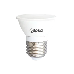 Foco Led E26 de 6w luz blanca 6500k Ipsa con Tecnologí de Larga Duración