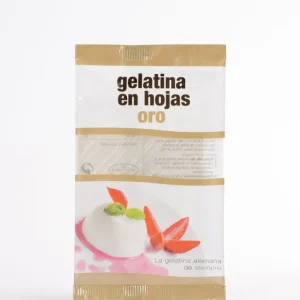 Gelatina en láminas (6 hojas) con Certificación RoHS