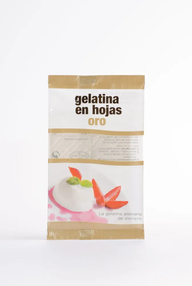 Gelatina en láminas (6 hojas) con Certificación RoHS