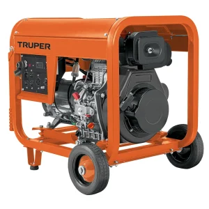 Generador Portátil 6 KW Motor Diesel, Truper 103959 con Garantí