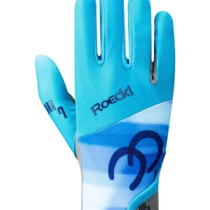 Koppl Guantes de equitación para niños Vivid ñil 6 Resistentes Derrames