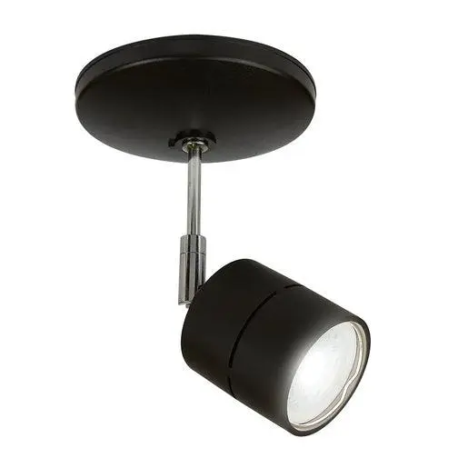 Lampara spot interior bellagio negra 6w gu10 con Estuche de Almacenamiento